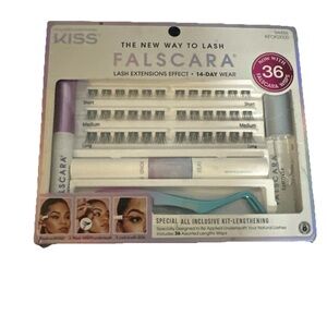 KISS Products Falscara  Lash Extensions Effect Eyelashes Studio Kit - 36